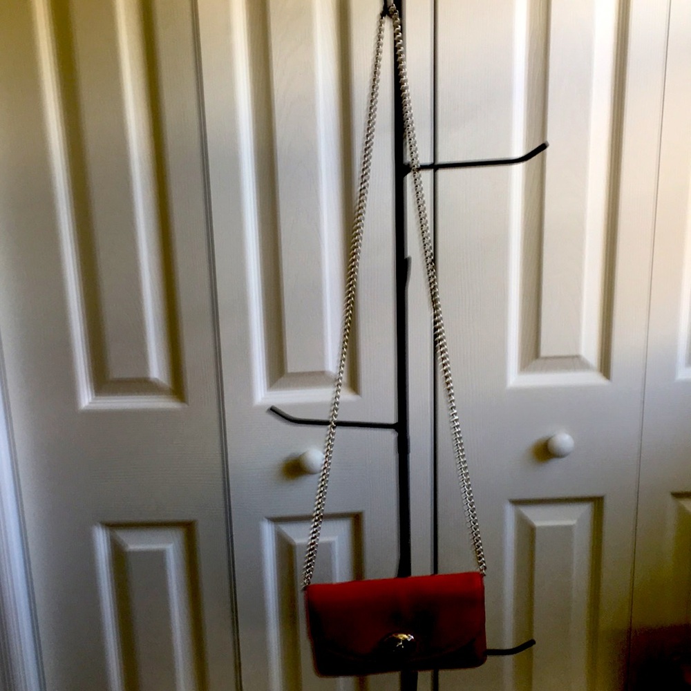 Coach clutch chain wallet